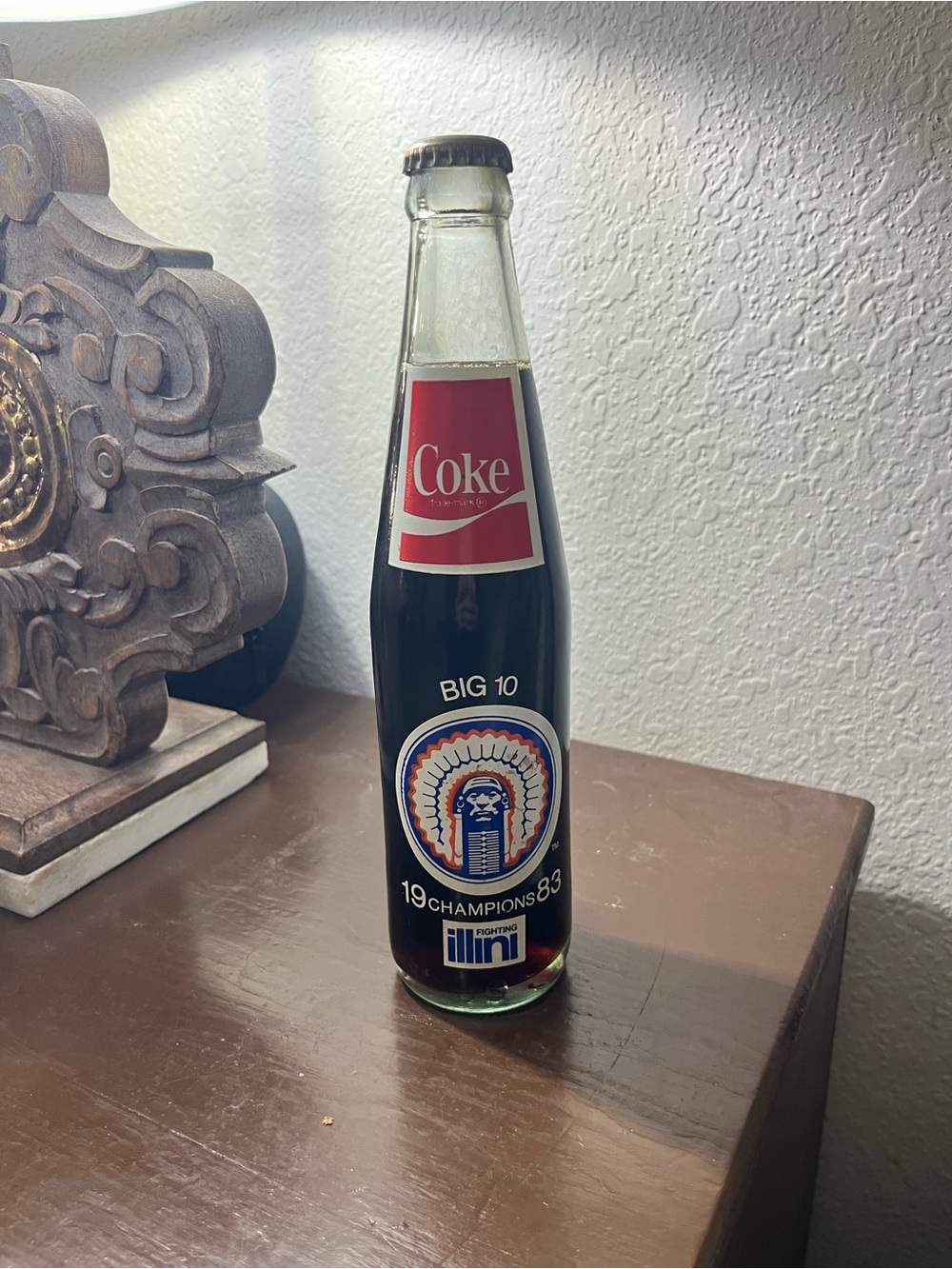 Coca-Cola Big 10 19champions83 vintage bottle
